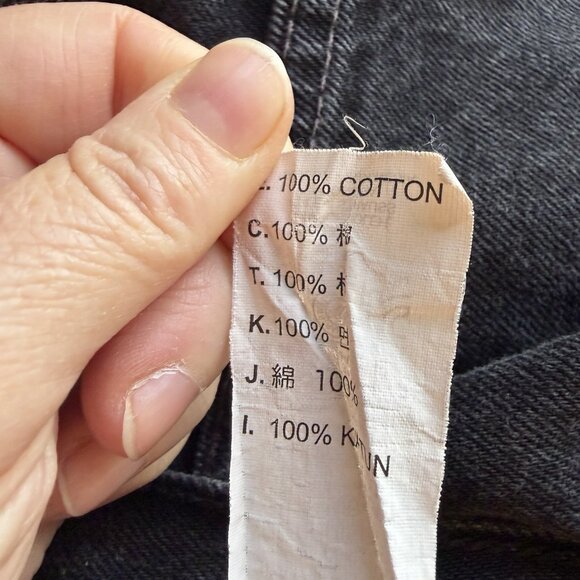 Levis 501 Jeans Mens 42x30 Black Straight Leg Button Fly 501 Denim Classic - Picture 4 of 5